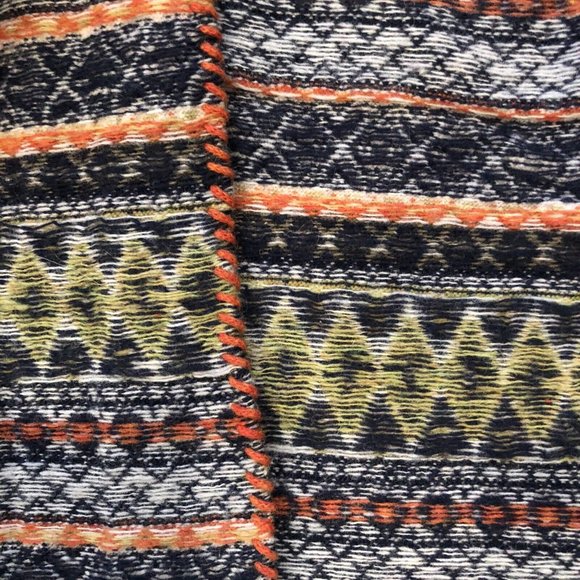 ANTHROPOLOGIE Angel of the North wool blend faux fur sweater coat cardigan sz S - Picture 3 of 5